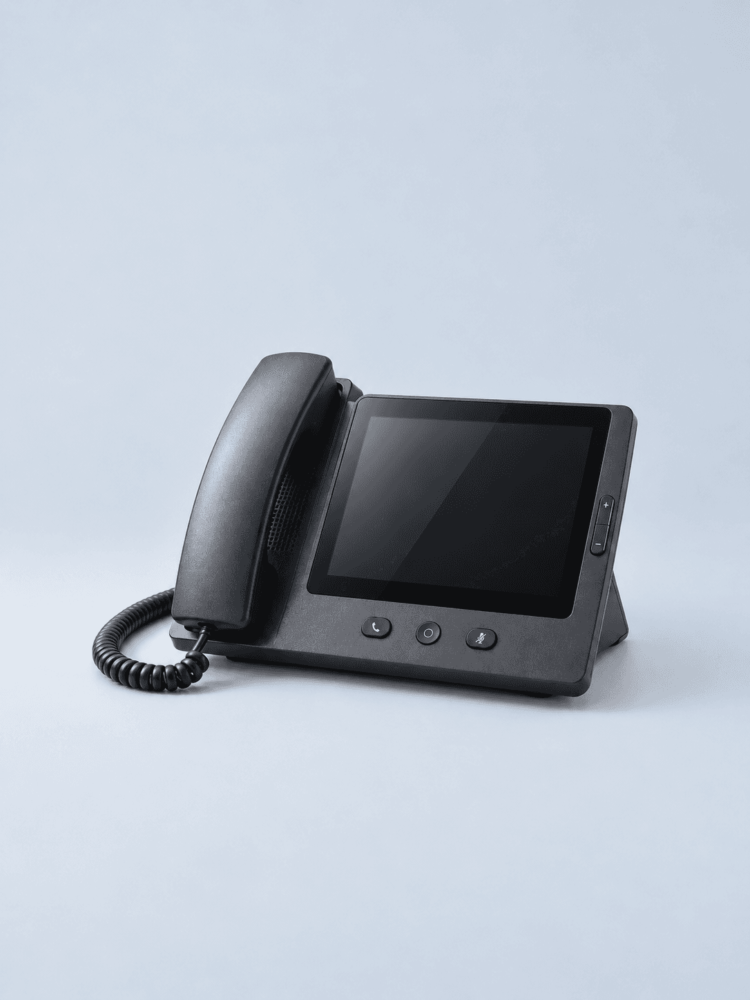 Telefon und Headset für Cloud-Telefonie